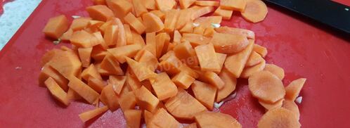 сырный суп с капустой курицей и плавленным сыром. Шаг 4