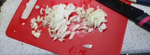 сырный суп с капустой курицей и плавленным сыром. Шаг 6