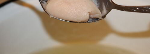 сырный суп с кнелями. Шаг 9