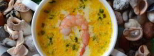 сырный суп с морепродуктами. Шаг 6