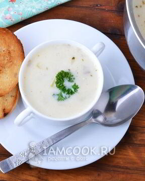 Сырный суп с плавленным сыром