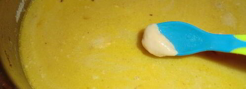 сырный супчик с курочкой и клецками. Шаг 8