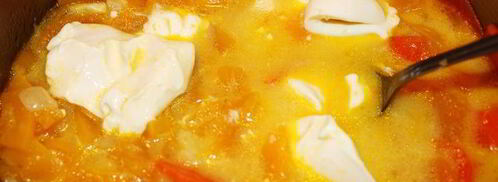 тыквенно-сырный суп с пастернаком. Шаг 7