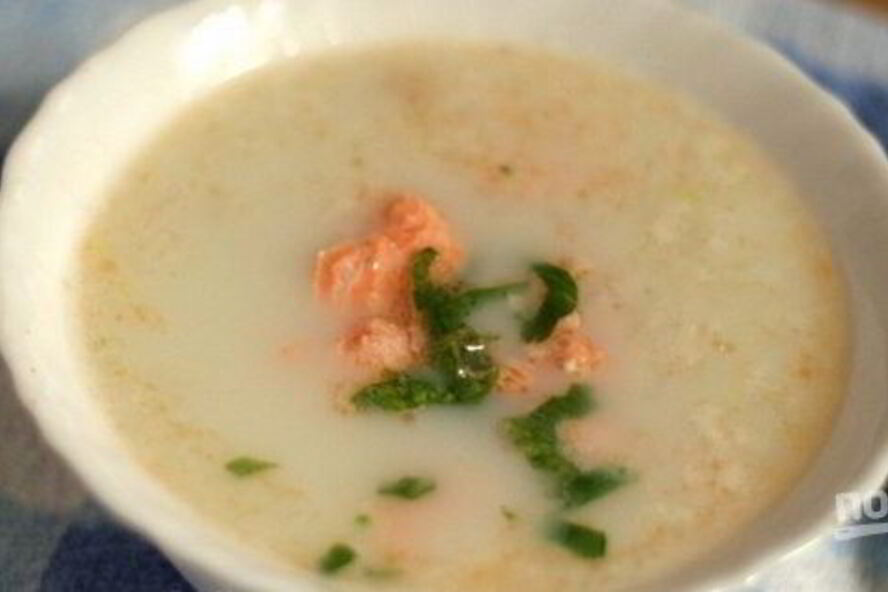 Рецепт финской ухи на молоке