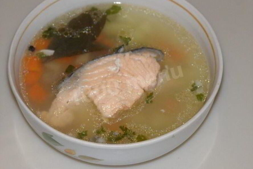 Рецепт рыбного супа уха из лосося