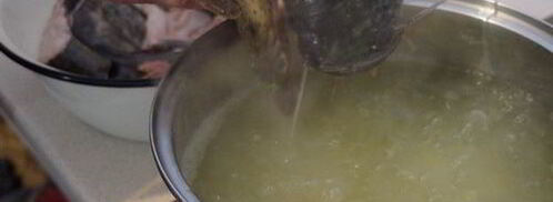 сборная уха из сома и ерша-носаря. Шаг 4