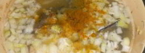 уха из семги с пшеном. Шаг 6