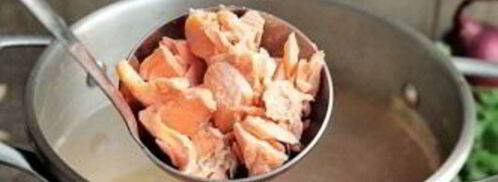 уха из стейка семги. Шаг 6