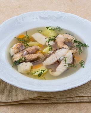 Уха из стерляди и судака