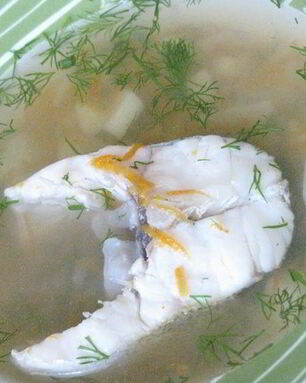 Уха из судака