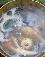 Уха в казане