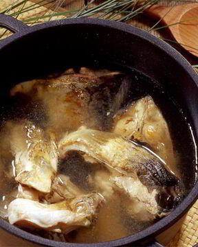 Волжская уха из сазана