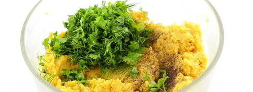 вегетарианский суп с фрикадельками из нута и моркови. Шаг 8