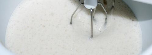 банановые блинчики из рисовой муки. Шаг 3