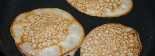 банановые блинчики из рисовой муки. Шаг 7