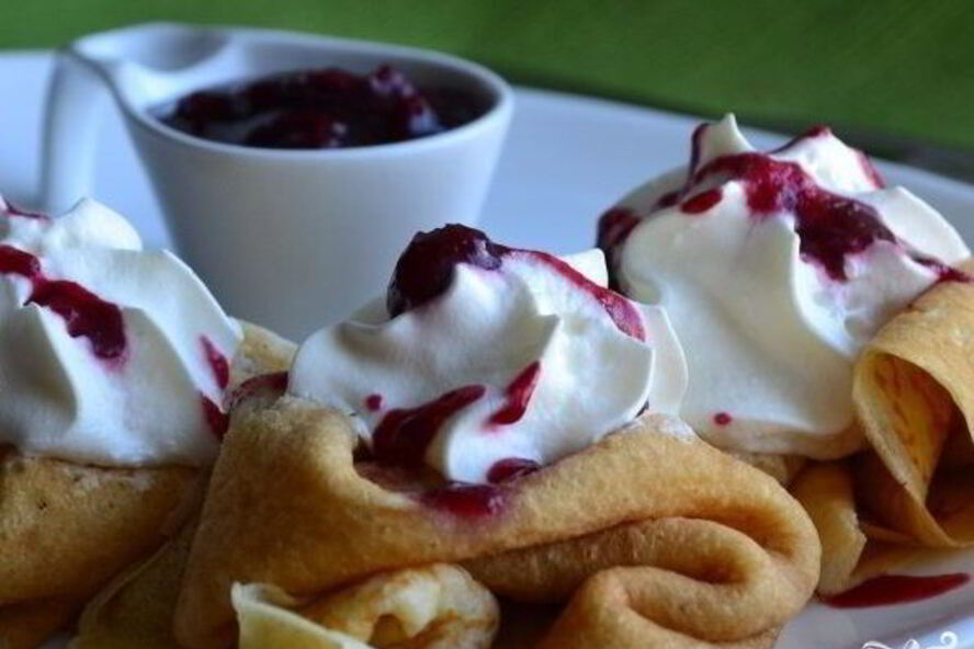 Рецепт банановых блинов