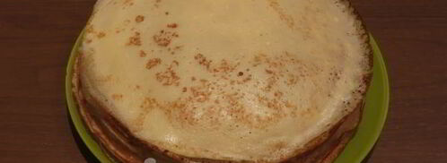 блинчики из творожного теста. Шаг 11