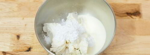 блинчики с творогом и клубникой. Шаг 8