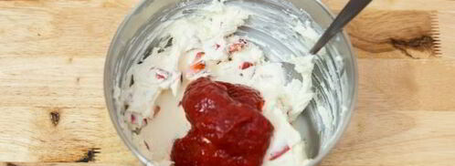 блинчики с творогом и клубникой. Шаг 12