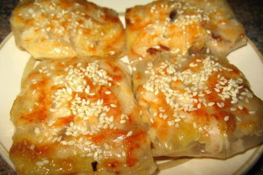 Рецепт блинчиков в рисовой бумаге