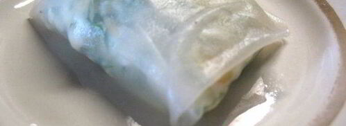 блинчики в рисовой бумаге. Шаг 4