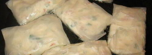 блинчики в рисовой бумаге. Шаг 8