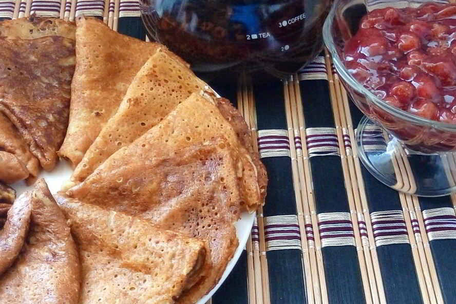 Рецепт блинов из мороженого