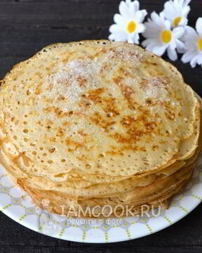Блины на опаре