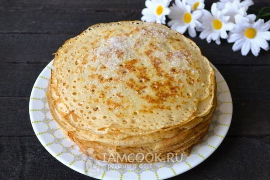 Рецепт блинов на опаре