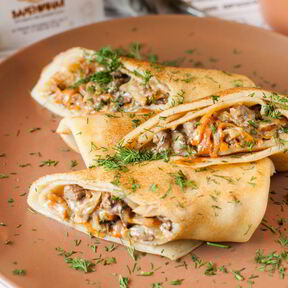 Блины с бананом