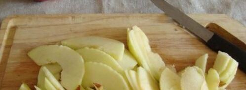 блины с карамельными яблоками. Шаг 3