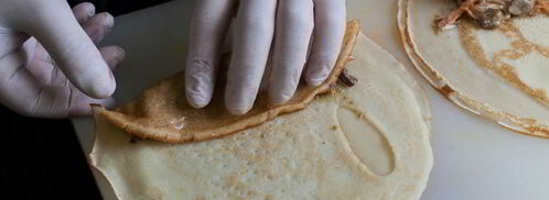 блины с куриной печенью и морковью. Шаг 14