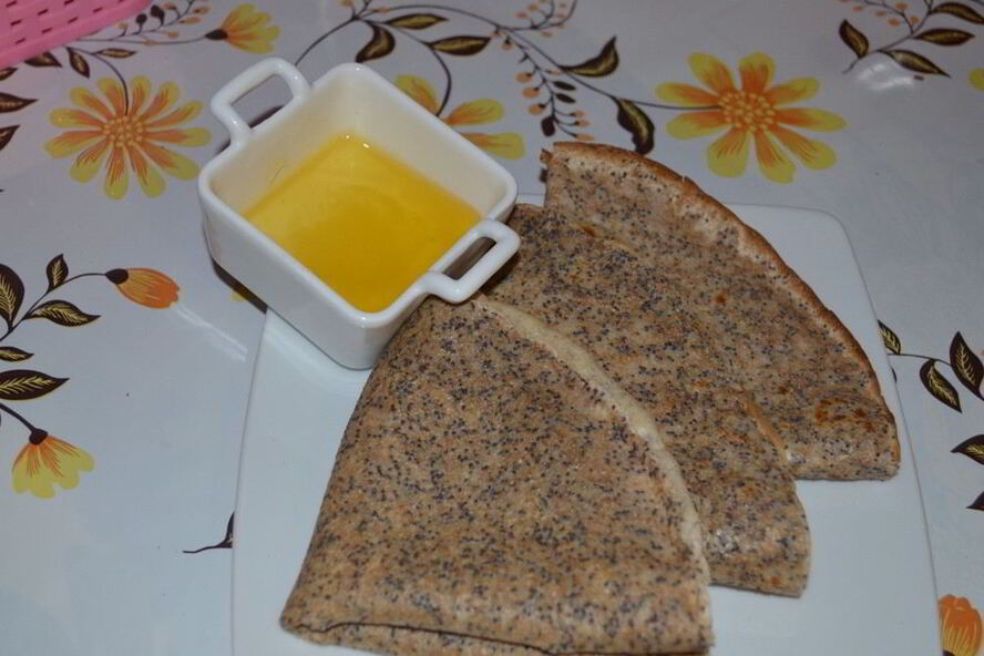 Рецепт блинов с маком