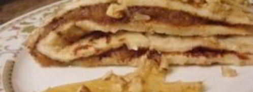 блины с медом и орехами. Шаг 6