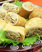 Блины с печенью Закусочные