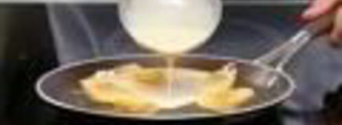 блины с припеком из банана. Шаг 4