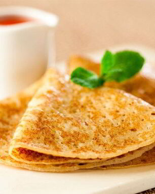 Блины с сухими дрожжами