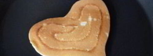 блины-сердечки. Шаг 7