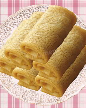 Дрожжевые заварные блины на кефире