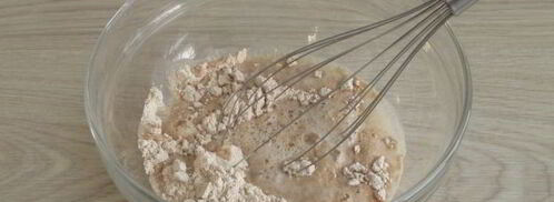 полбяные блины на воде. Шаг 7