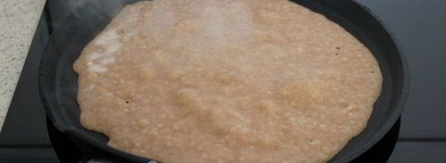 полбяные блины на воде. Шаг 10