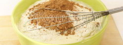 шоколадные блины с творогом и клубникой. Шаг 3