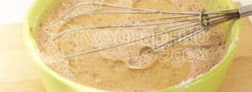 шоколадные блины с творогом и клубникой. Шаг 4