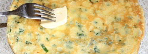 сырные блинчики с петрушкой. Шаг 10