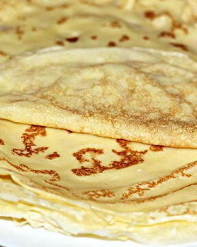 Тонкие блинчики на молоке