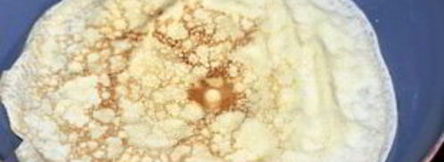 тонкие блинчики на молоке. Шаг 5