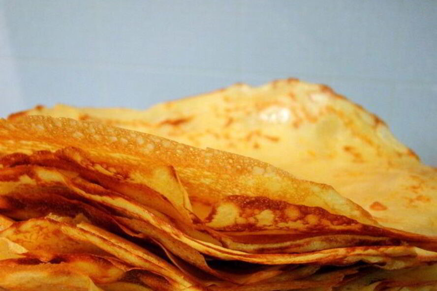 Рецепт цитрусовых блинов