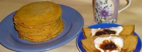 тыквенные блинчики. Шаг 11