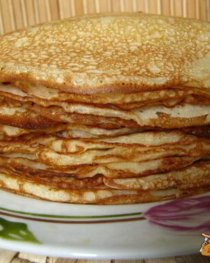 Заварные блинчики на сладком йогурте