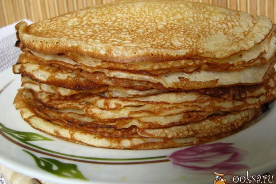 Рецепт заварных блинчиков на сладком йогурте